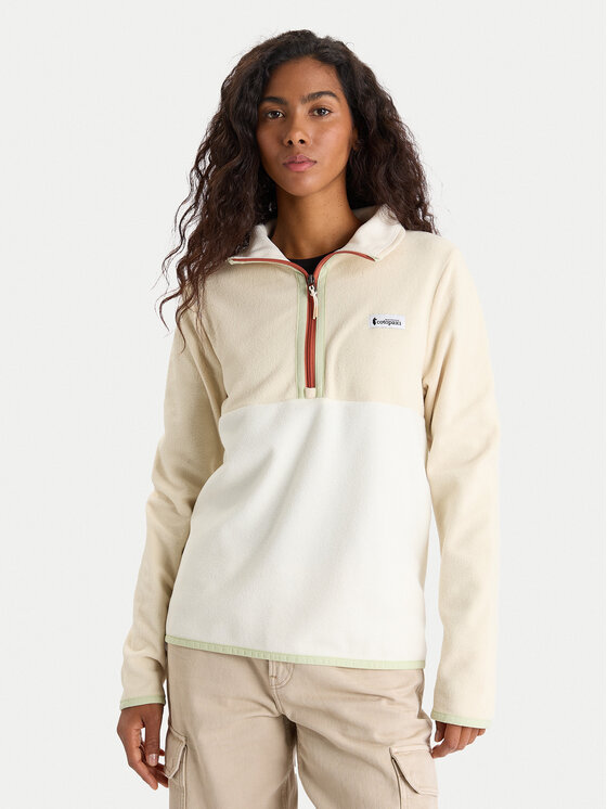 Cotopaxi Cotopaxi Флісовий реглан Amado S22471W231 Écru Regular Fit