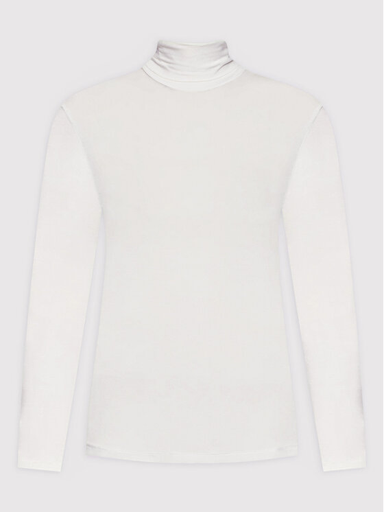Max Mara Leisure Max Mara Leisure Dolčevita Dede 39460626 Bijela Slim Fit