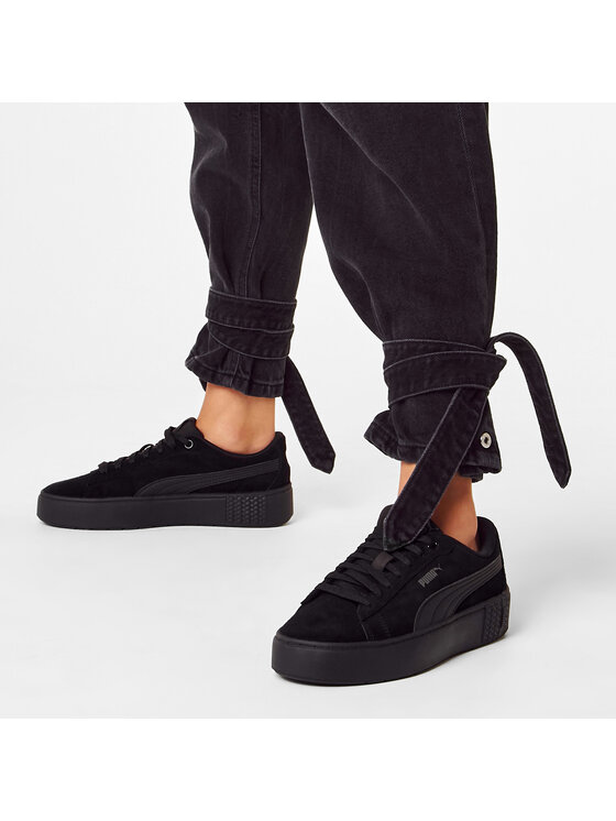 Puma Sneakersy Smash Platform v2 SD 373037 02 Czarny Modivo.pl