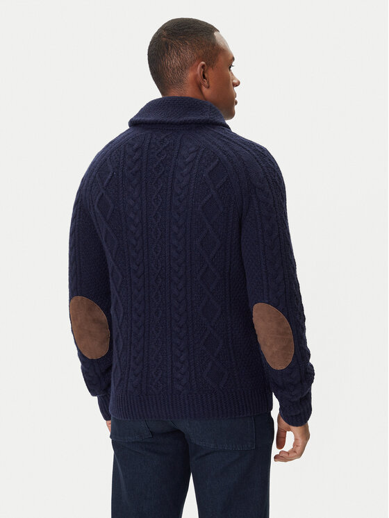 Polo Ralph Lauren Polo Ralph Lauren Kardigán 710978303001 Sötétkék Regular Fit