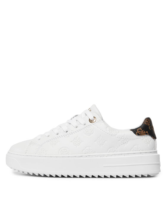 Guess Guess Sneakersy Denesa4 FLPDS4 FAL12 Biały