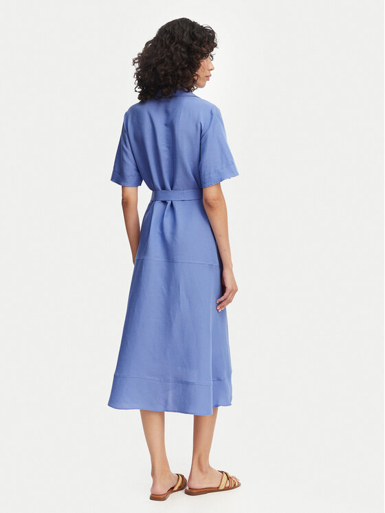 Marella Marella Marškinių tipo suknelė Emme by Marella Detto 2615221082 Mėlyna Regular Fit