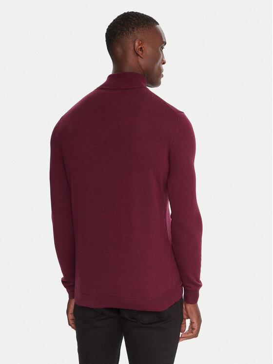 KARL LAGERFELD KARL LAGERFELD Rolák 655058 554399 Bordová Regular Fit