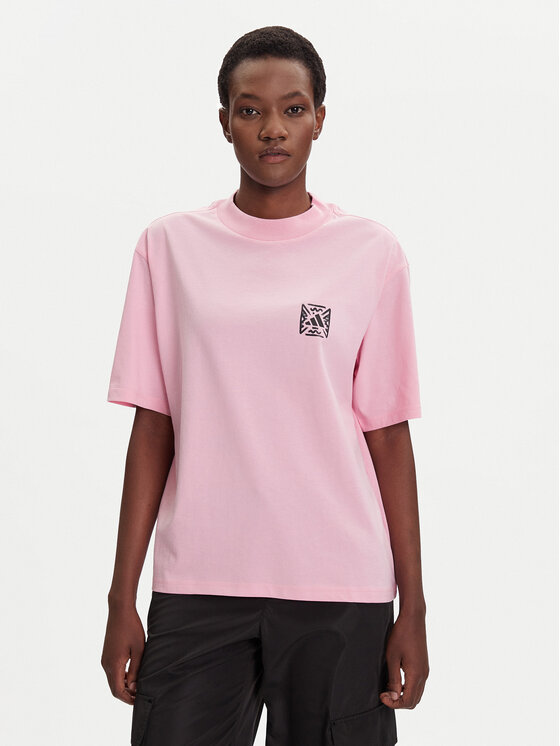 Női Póló adidas, Méret: L, Rózsaszín, Animal Graphic JV8532