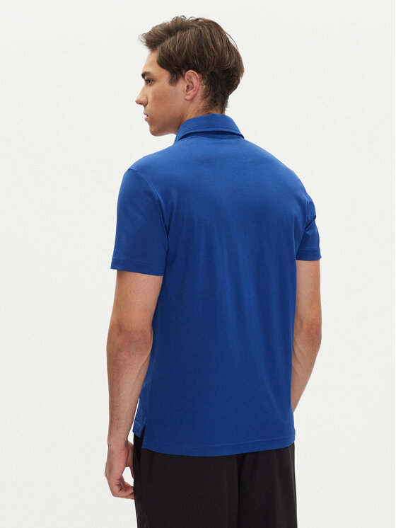 Emporio Armani Emporio Armani Polo EM000571 AF12331 UB093 Niebieski Regular Fit