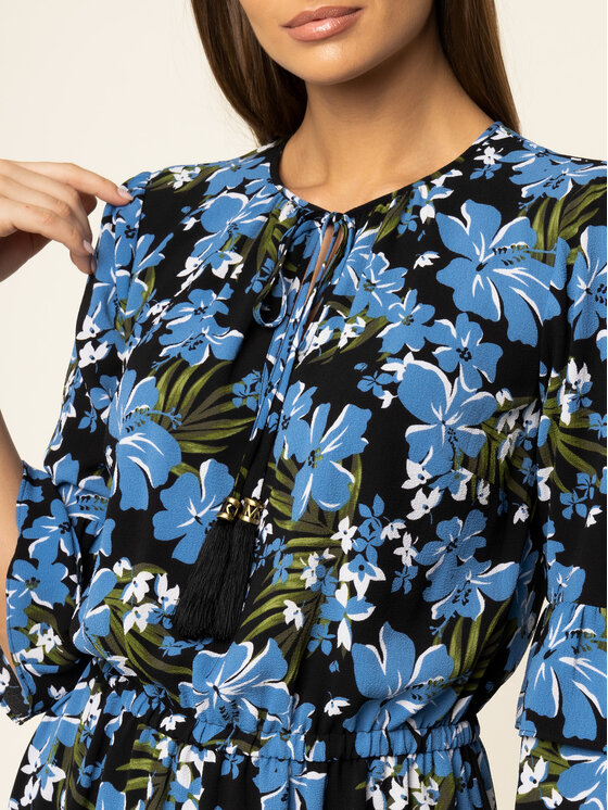 MICHAEL Michael Kors Robe de jour Floral Print Midi MH98Z8TDFZ Multicolore Regular Fit Modivo