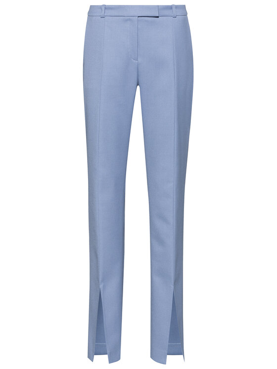 HUGO Hugo Штани з тканини Herlene 50443888 Голубий Regular Fit