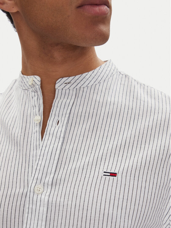 Tommy Jeans Tommy Jeans Camicia DM0DM20893 Écru Regular Fit
