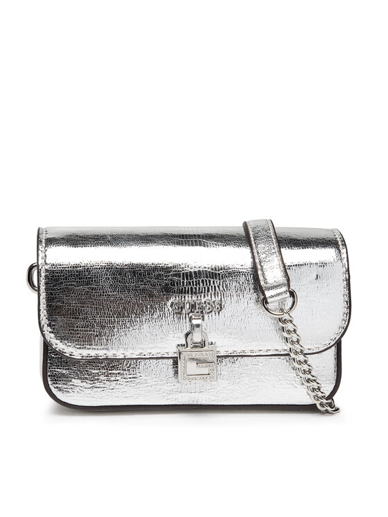 Guess Guess Geantă Night Fall (MY) Evening Bags HWMY84 85770 Argintiu