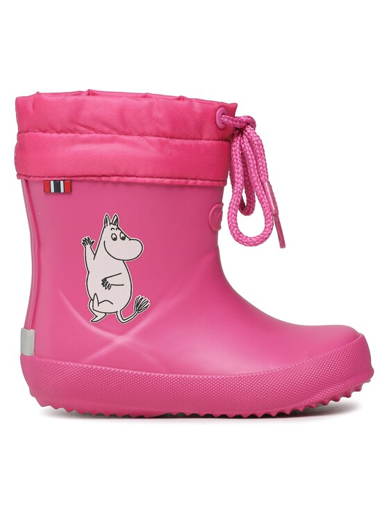 Viking Gumijas zābaki Alv Indie Moomin 1-13510-950 Rozā