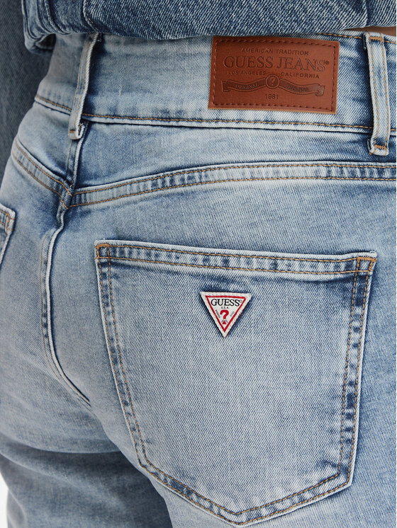Guess Jeans Guess Jeans Traperice W6GA2G D6329 Plava Regular Fit