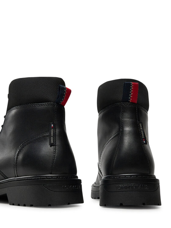 Tommy Jeans Tommy Jeans Trzewiki EM0EM01446 Czarny