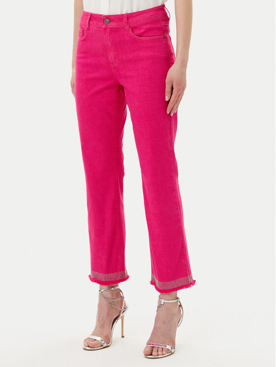 Joseph Ribkoff Culottes nohavice 243964S25 Ružová Regular Fit