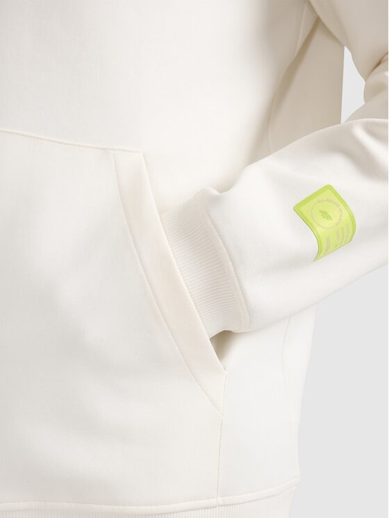 4F 4F Felpa 4FRAW25TSWSM2458-11S Bianco Regular Fit