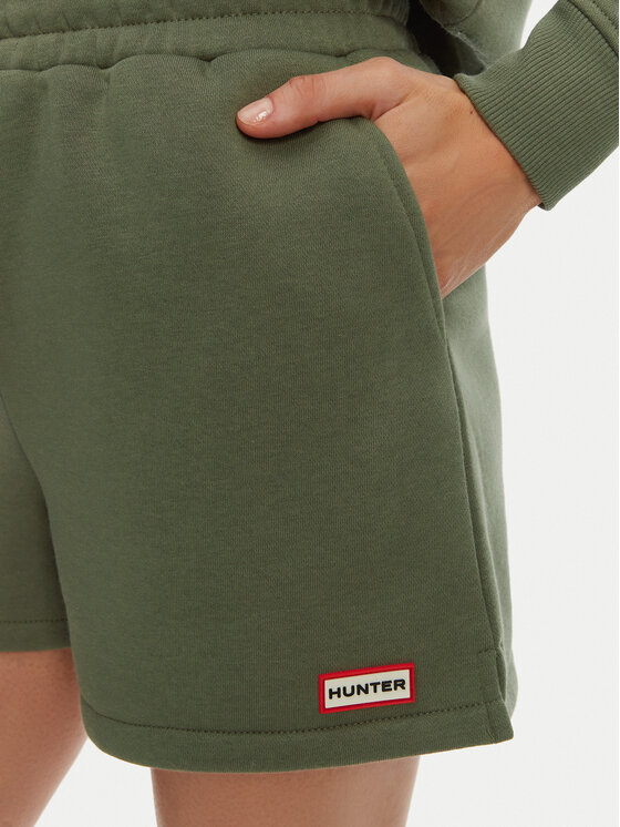 Hunter Hunter Pantaloni scurți sport Lunan HARW0058251 Kaki Regular Fit