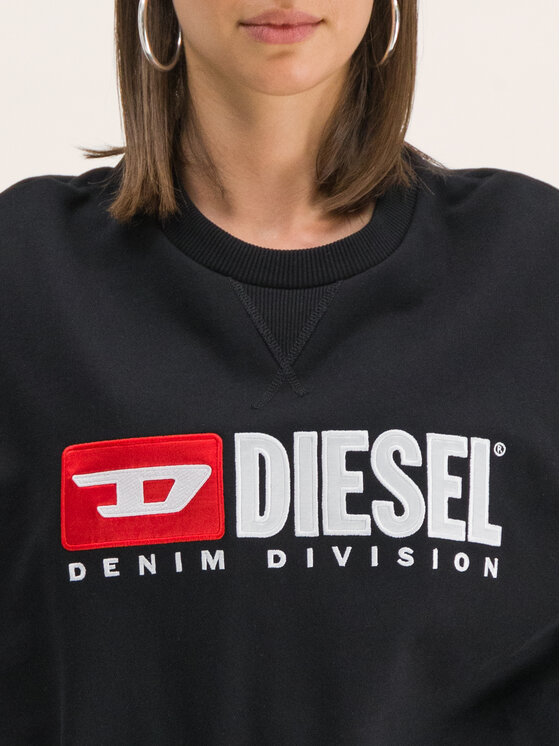 Diesel Diesel Bluză 00SPB7 0CATK Negru Oversize