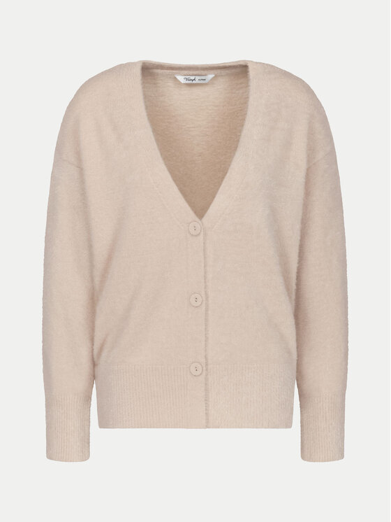 Triumph Triumph Kardigan Smart Thermal 10221469 Bež Regular Fit
