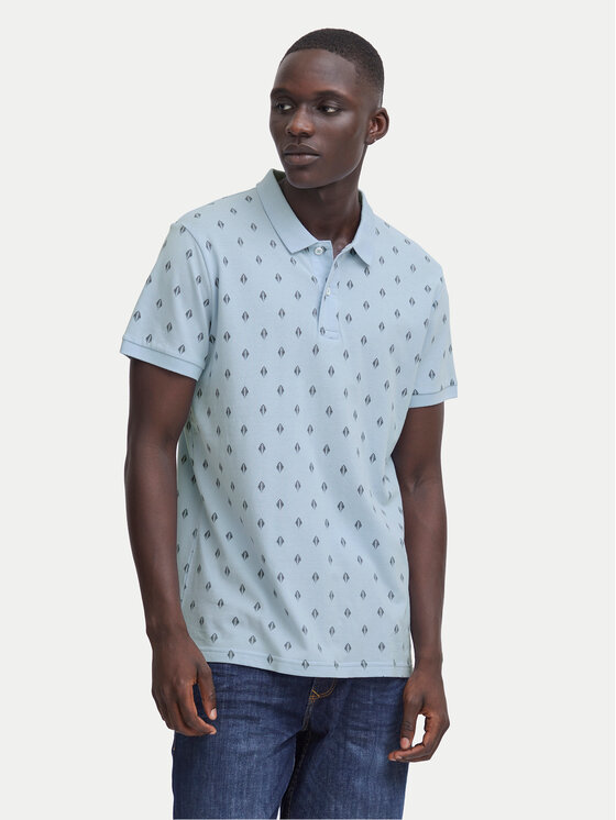 Blend Blend Polokošile 20716475 Světle modrá Regular Fit