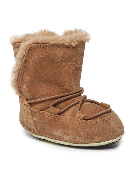 Moon Boot Moon Boot Čizme za snijeg Crib Suede 34010300001 Smeđa