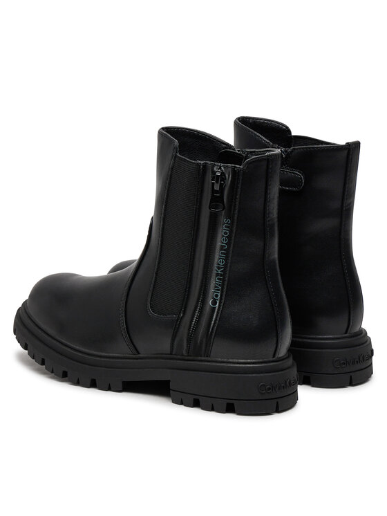 Calvin Klein Jeans Calvin Klein Jeans Μποτάκια Chelsea Boot V3A5-81019-1355 S Μαύρο