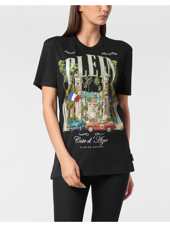 PHILIPP PLEIN PHILIPP PLEIN T-shirt 24889 Nero Over Fit