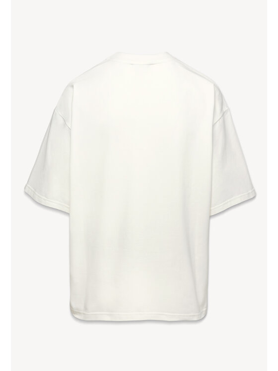 BIZUU BIZUU Top COURT Biały Standard Fit