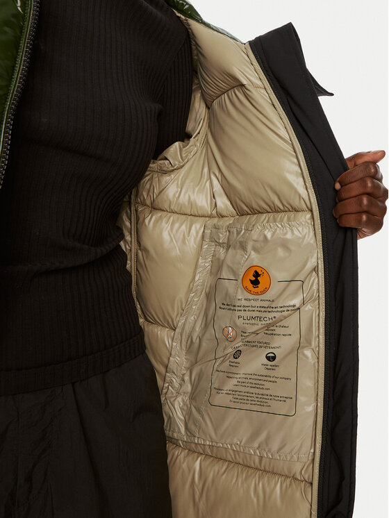 Save The Duck Save The Duck Zimné bundy D45510W LUCK19 Zelená Regular Fit