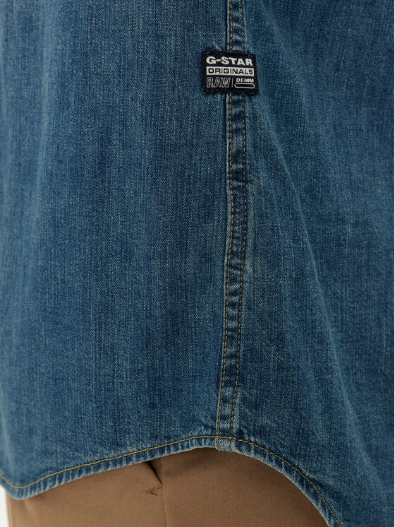 G-Star Raw G-Star Raw Teksasärk Dakota D23616-D252 Sinine Regular Fit
