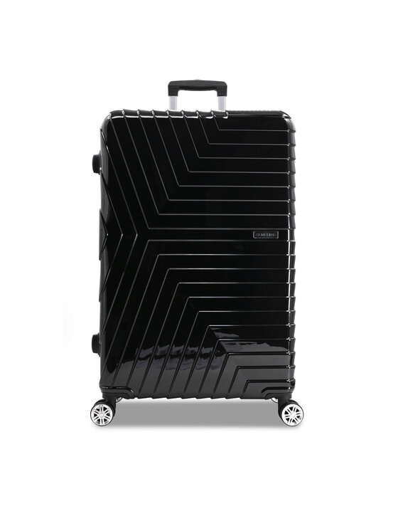 Semi Line Semi Line Μεγάλη Βαλίτσα T5765-3 Μαύρο