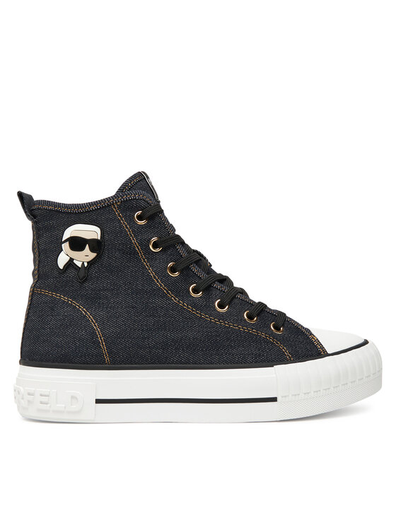 KARL LAGERFELD KARL LAGERFELD Trampki KL60444D Granatowy