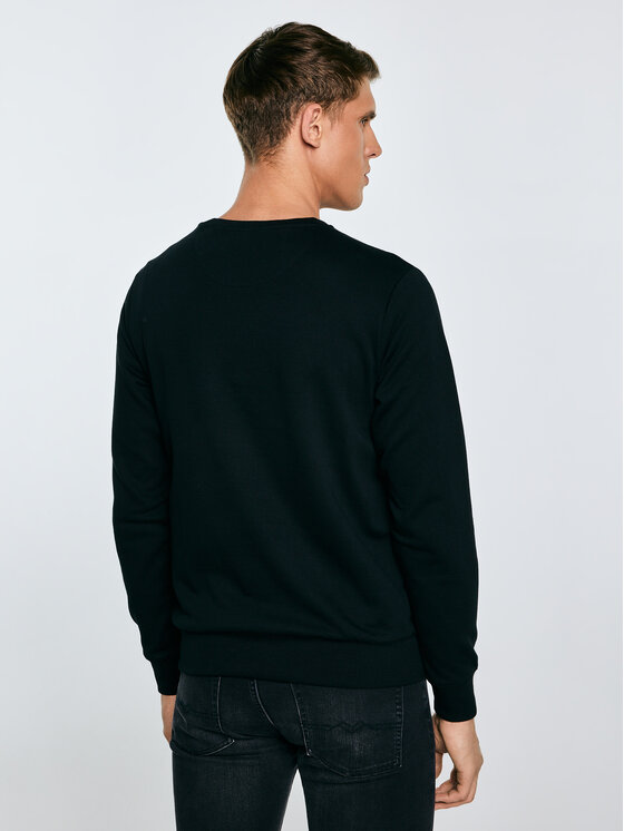 BIG STAR BIG STAR Bluza I Czarny Basic Fit