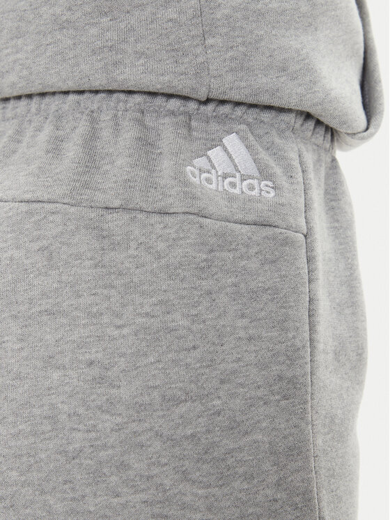 adidas adidas Športové kraťasy Essentials Linear French Terry Shorts IC4443 Sivá Slim Fit