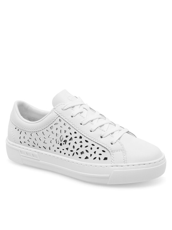 Rieker Rieker Sneakersy L8831-80 Biały