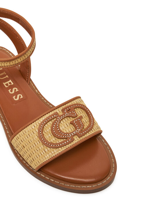 Guess Guess Sandali FLJSIY FAB03 Rjava