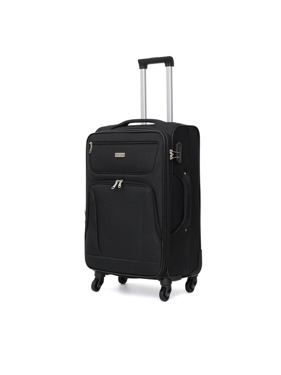 Semi Line Semi Line Μεσαία Βαλίτσα T5771-2 Μαύρο