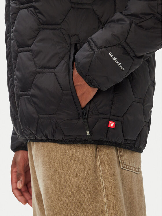Quiksilver Quiksilver Преходно яке EQYJK04222 Черен Regular Fit