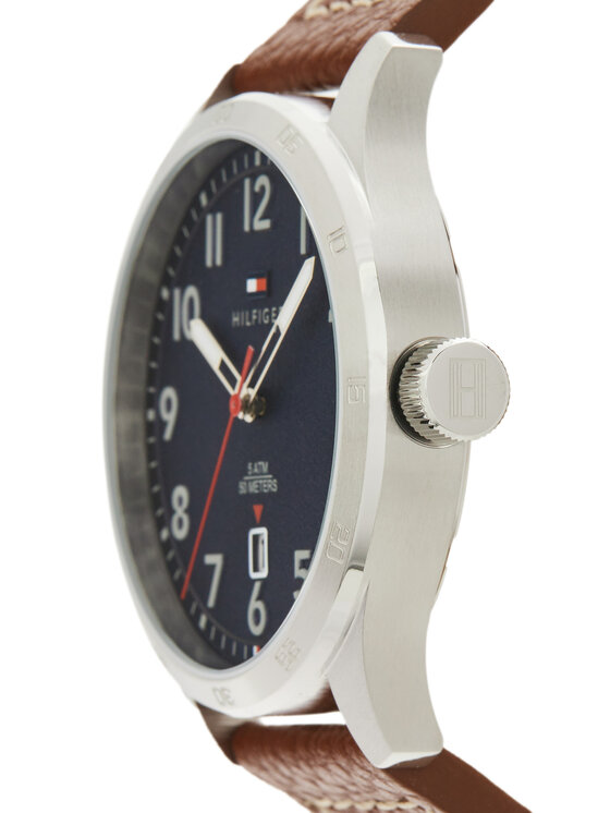 Tommy Hilfiger Tommy Hilfiger Часовник 1710559 Кафяв