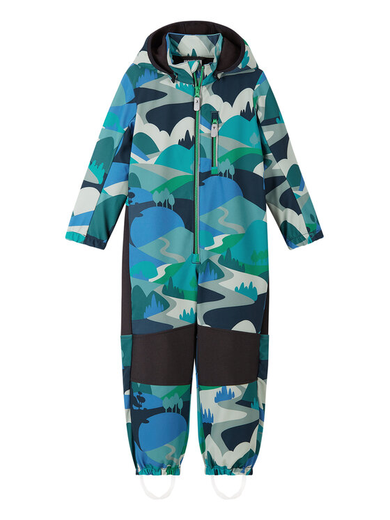 Reima Reima Softshell kombinesoon Nurmes 5100007C Sinine Regular Fit