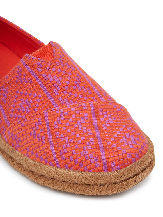 Toms Toms Еспадрильї Diamond Global 10021885 Червоний