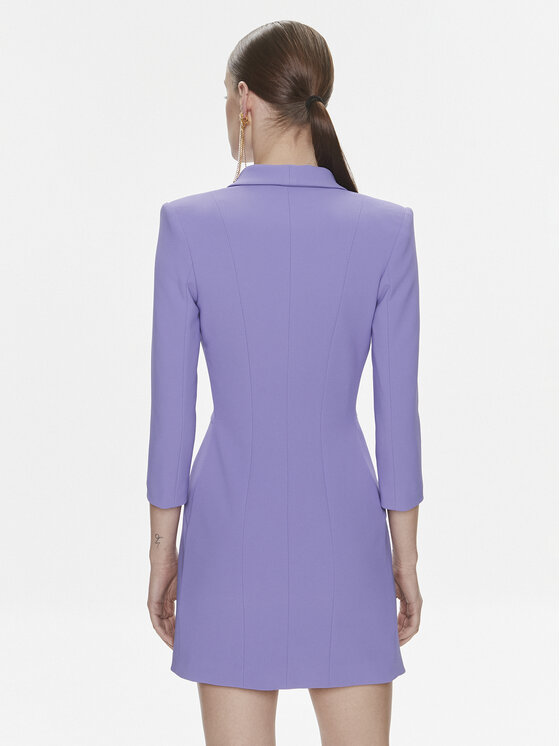 Elisabetta Franchi Elisabetta Franchi Коктейльна сукня AB-562-41E2-V500 Фіолетовий Regular Fit