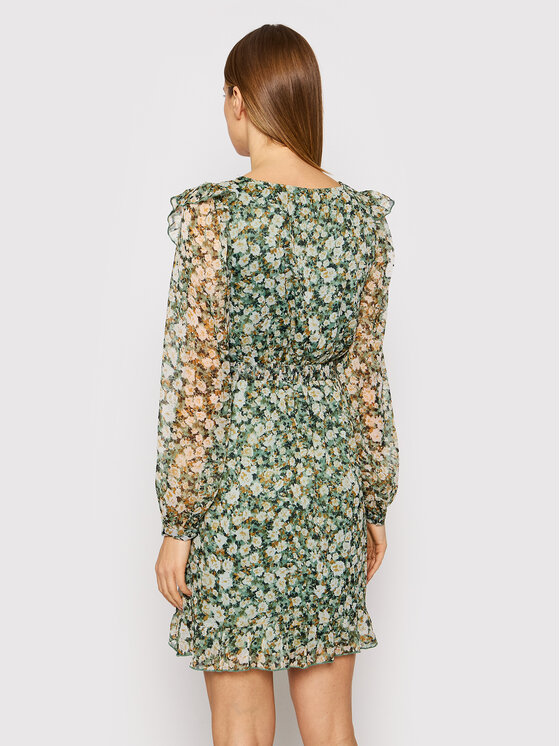 Vero Moda Vero Moda Igapäevane kleit Ina 10261040 Roheline Regular Fit