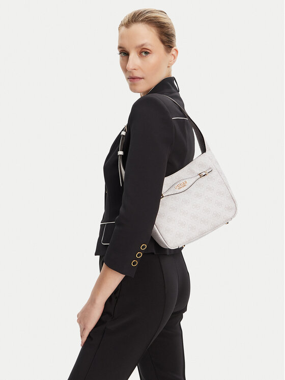 Guess Geantă Katya HWSG96 52010 Alb