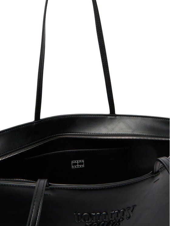 Tommy Jeans Tommy Jeans Geantă Tjw Must Tote AW0AW18455 Negru