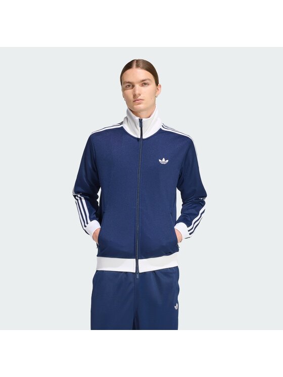 adidas Mikina adicolor Classic KE3526 Tmavomodrá Slim Fit