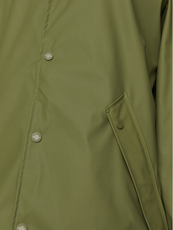 Hunter Hunter Μπουφάν αδιάβροχο HARU0003242 Πράσινο Regular Fit