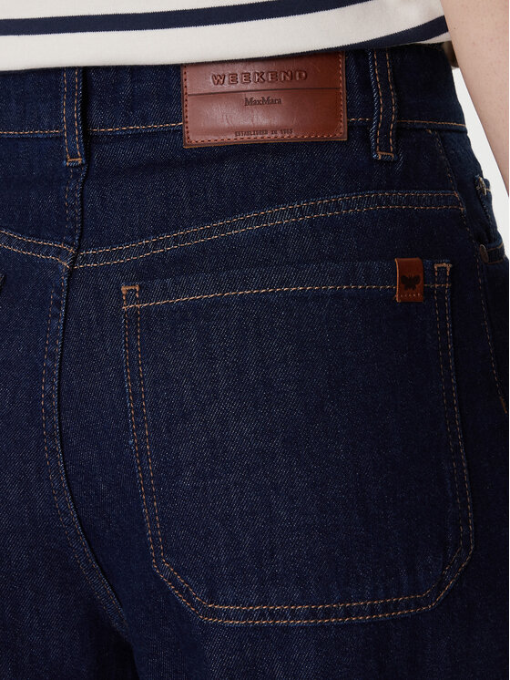 Weekend Max Mara Weekend Max Mara Džinsai Vega 2615181041 Tamsiai mėlyna Wide Leg