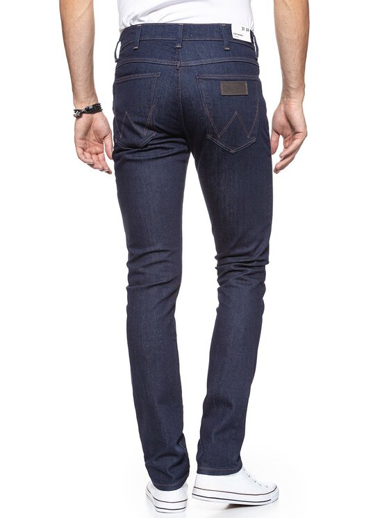 Wrangler Wrangler Jeansy LARSTON Niebieski Slim Fit