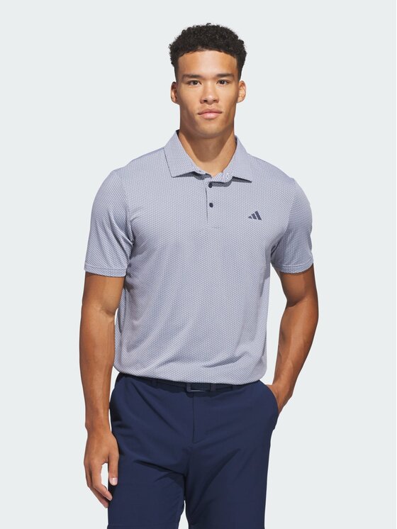 adidas adidas Polo 162330 Niebieski Regular Fit