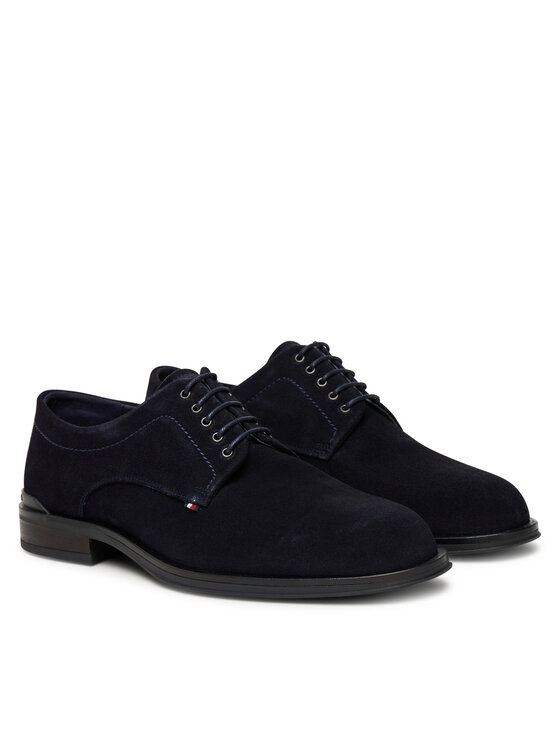 Tommy Hilfiger Tommy Hilfiger Halbschuhe Corporate Derby FM0FM05582 Dunkelblau
