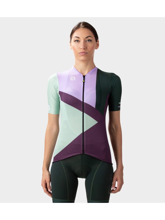 Alé Cycling Alé Cycling Koszulka rowerowa Solid Next Fioletowy Fitted Fit